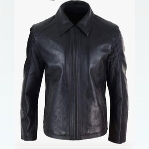 Black Genuine Leather Jacket